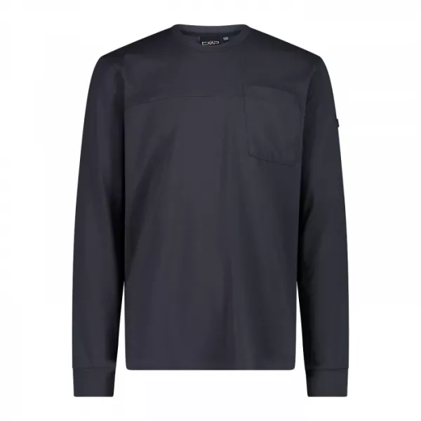 Чоловіча футболка з довгим рукавом CMP T-SHIRT STRETCH JERSEY